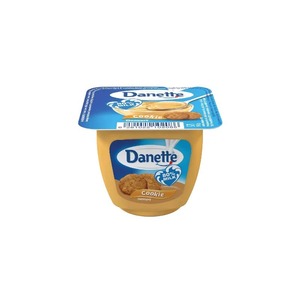 Gobelets de dessert au caramel, lisses et délicieux, Danette prêts à consommer, 4 x 100g - Product Image 2