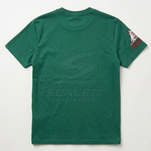 T-shirt en tricot brodé au design classique, tissu lisse, séchage rapide, respirant, parfait pour les événements décontractés, les voyages, les activités de plein air - Product Image 2