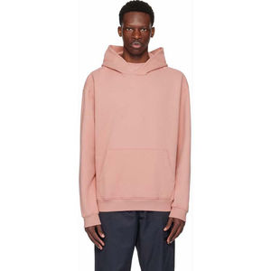 2025 dernière mode haute qualité coton lourd français éponge pull à capuche personnalisé surdimensionné extérieur sweats à capuche pour solide - Product Image 4