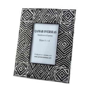 Cadre en métal en fer rectangulaire imprimé numérique blanc moderne Table personnalisée décorative pour la maison Accessoires d'album photo - Product Image 2