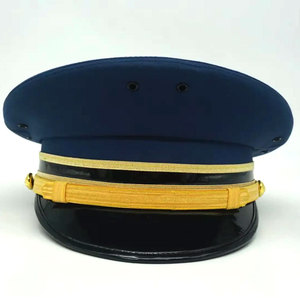 Nuevo estilo Navy Peak Caps Sombrero de calidad premium Hecho en fábrica Sombrero con visera Ajustable con estilo Sailor Ceremonial Cap - Product Image 6