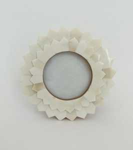 Handmade United Trade World Wood Frame Bone Inlay <b>Crystal</b> <b>Mirror</b> for Home Wall Decor and Table Use Displaying Your Memories - Product Image 1