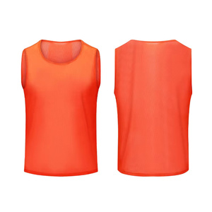 เสื้อกั๊กตาข่ายแห้งเร็วสำหรับฝึกซ้อมฟุตบอลทีมออกแบบได้ตามต้องการน้ำหนักเบาสำหรับกีฬาบาสเกตบอลวอลเลย์บอลและกลุ่ม - Product Image 6