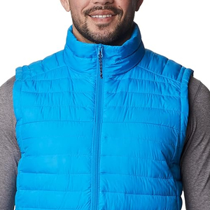 Chaleco Acolchado Impermeable y Transpirable para Hombre, Cuello Alto, Corte Regular, Servicio Personalizado OEM, Venta al Por Mayor - Product Image 5