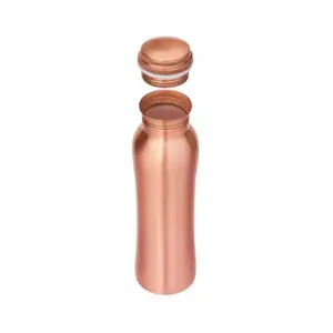 Large Copper Water Bottle Hot Sale Eco-Friendly Copper Bottles Sports Ayurveda Benefits Copper Water Bottle 100% Pure Healthy