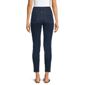 Pantalones vaqueros de talla grande para mujer, pantalones vaqueros ajustados lavados personalizados, pantalones vaqueros informales con estilo de Bangladesh - Product Image 3