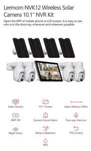 สองเลนส์4MP + 4MP ไร้สาย WiFi PTZ esee Cloud กันน้ำกล้องวงจรปิดรักษาความปลอดภัยชุดระบบกล้อง <span class=keywords><strong>NVR</strong></span> พร้อมการติดตามมนุษย์โดยอัตโนมัติ - Product Image 6