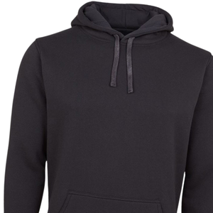 Sudadera con Capucha Negra Unisex de Algodón y Felpa, Sudadera Lisa con Capucha, Ropa Casual de Invierno, Venta al por Mayor, Fabricante - Product Image 2