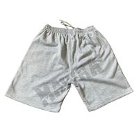 Nouveaux shorts en molleton pour hommes de haute qualité avec logo personnalisé, 100 % coton, couleur unie, taille mi-haute, respirants, écologiques, vente en gros pour le marché urbain