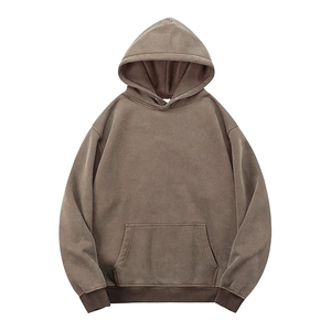 Sweats à capuche personnalisés pour hommes, sweats à capuche surdimensionnés avec logo, sweats à capuche surdimensionnés personnalisés unisexes, sweats à capuche épais et lourds avec broderie - Product Image 1