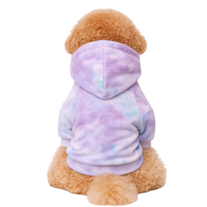 Sweat à capuche en velours pour chiens et propriétaires, ensemble assorti, confortable et élégant, pour animaux et humains, couleur rétro années 90 - Product Image 6