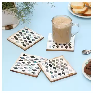 Dessous de verre à thé le plus précieux Luxueux Décoratif Mariage Design de luxe Fait à la main Maison Créative Environnementale Produits de haute qualité - Product Image 5