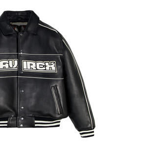 Veste en cuir pour femme Avirex de qualité supérieure Meilleur prix Veste d'hiver Véritable cuir Coupe-vent Imperméable Toutes les tailles disponibles - Product Image 2