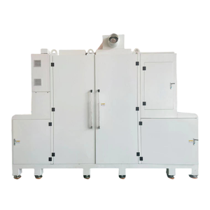 Machine d'ébavurage automatique à arrondi de bord double face avec composants du noyau de la pompe du moteur du moteur pour les pièces de tôle estampées au laser - Product Image 4