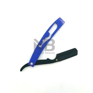 Rasoir professionnel en acier inoxydable avec lames à bord unique couleur personnalisable et poignée en bambou pour le rasage humide des hommes - Product Image 4