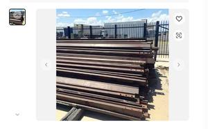 Rails en acier utilisés de qualité R50-R65 la meilleure ferraille de qualité HMS1 pour la fusion - Product Image 5