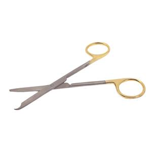 กรรไกรตัดไหมเย็บแผลแบบมืออาชีพ Spencer Stitch สีทอง อุปกรณ์ผ่าตัดทางทันตกรรม เกรดทางการแพทย์ ด้ามจับตามหลักสรีรศาสตร์ ได้รับมาตรฐาน CE - Product Image 4