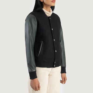 Vestes universitaires personnalisées avec logo, designs sur mesure, vestes vierges de haute qualité, vestes d'entraînement pour femmes 2025 - Product Image 2