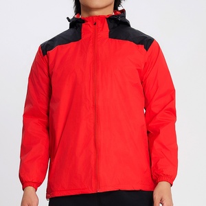 Chaqueta Deportiva para Hombre, Cortavientos de Doble Capa, con Bloques de Color Personalizados - Product Image 1