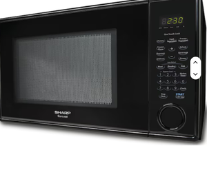 Nouveau four à micro-ondes électrique de comptoir BEST de 1000 watts avec éclairage LED et livraison à domicile sécurisée pour les enfants - Product Image 1