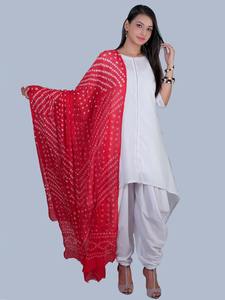 Silk Fabric Bhadej Print <b>Dupatta</b> for Women and <b>Dupatta</b> for Wedding Favors - Product Image 5