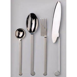 Vaisselle Queue de Poisson Poignée Argenterie Royale Acier Inoxydable Argent Miroir Poli Classique Restaurant Hôtel Couverts - Product Image 5