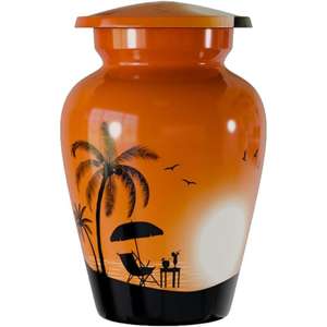 Urne pour cendres décorative moderne personnalisable pour la crémation cendres masculines souvenir urne commémorative personnalisée à vendre - Product Image 1