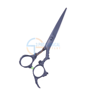 Tijeras de peluquero de alta calidad 3PRO, punta de hoja afilada para uso en peluquería, disponible en colores y tamaños básicos personalizados - Product Image 4