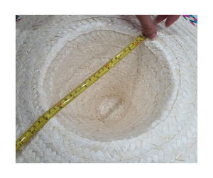 หมวกฟางจากเวียดนามหมวกผ้าหลากสีทำมือเหมาะสำหรับการท่องเที่ยวและตลาดโลก - Product Image 3