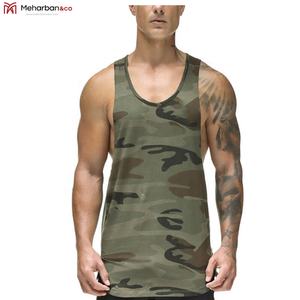 Camiseta sin mangas de tela deportiva con logotipo personalizado para gimnasio, camiseta sin mangas para entrenamiento físico de secado rápido para culturista para hombre - Product Image 4