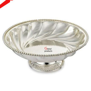 ชามเสิร์ฟของหวานและช็อคโกแลตสำหรับร้านอาหารของโรงแรมและบาร์สำเร็จรูปสีเงินออกแบบ - Product Image 1