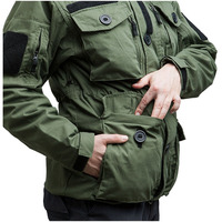 Veste à blouse double sécurité pour hommes coupe-vent personnalisée en gros Veste à blouse respirante personnalisée pour la chasse en plein air Vestes à blouse multi-poches pour hommes