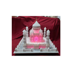 Pure Deluxe-mármol Makrana de lujo, elegante Taj mahal hecho a mano para decoración esencial del hogar, producto de nivel internacional - Product Image 1