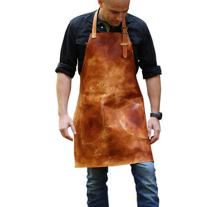 Delantal impermeable personalizado de alta calidad, correa de cuero, correas ajustables de cuero lavables multifunción, gran oferta - Product Image 1