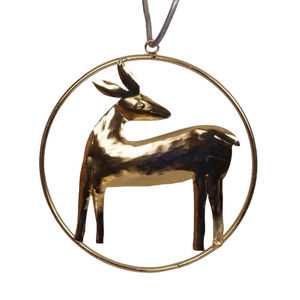 เครื่องประดับแขวนนกแบบดั้งเดิมเครื่องประดับตกแต่งโคมไฟเหล็กและทองและเงินโคมไฟตกแต่งเทศกาล - Product Image 3