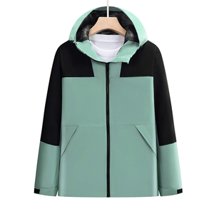 Nuevas chaquetas acolchadas para exteriores personalizadas al por mayor, cortavientos impermeable para hombre, logotipo frontal recubierto de calidad superior - Product Image 6