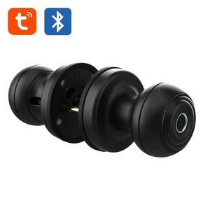 Aien Nhà Máy Giá kỹ thuật số thông minh Key sinh trắc học vân tay tuya Bluetooth Wifi điều khiển từ xa trong nhà bằng gỗ Door Knob khóa thông minh - Product Image 1