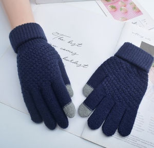 ถุงมืออะคริลิกแบบกำหนดเอง ลายแจ็คการ์ด สำหรับทุกเพศ อุ่นสบายในฤดูหนาว เหมาะสำหรับกิจกรรมกลางแจ้ง ปั่นจักรยาน - Product Image 1