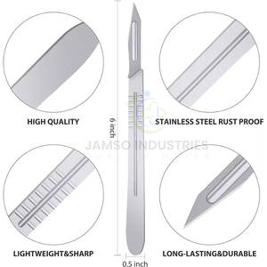 Cuchillas estériles para mango de bisturí, afiladas y fiables para uso profesional, cuchillas avanzadas para mango de bisturí - Product Image 4