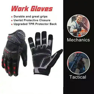 ถุงมือนิรภัยคุณภาพพรีเมี่ยมถุงมือทำงานเครื่องกลสำหรับคนงานก่อสร้าง - Product Image 2