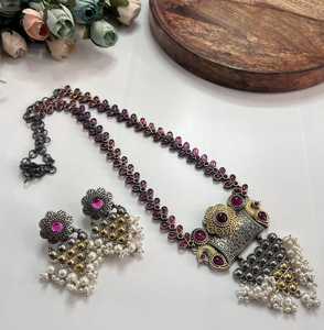 Nueva llegada Cubic Zirconia joyería collar conjunto para mujer turquesa collar conjunto Boda nupcial joyería 4 Uds conjuntos - Product Image 4