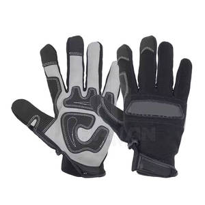 Guantes de seguridad de diseño ergonómico Guantes DE TRABAJO mecánicos transpirables de cuero sintético duradero para comodidad durante todo el día - Product Image 6
