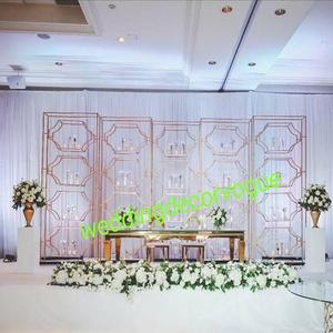 Venta al por mayor marco de metal para la boda soporte de hierro para la decoración del escenario en cualquier fiesta de boda y ocasiones de La India - Product Image 1
