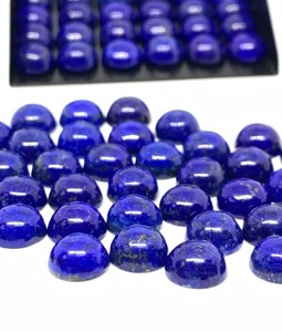 Cabujón de Lapislázuli Azul, Gema Natural Clásica de Alta Calidad, Certificada por Terceros, para Engaste de Joyas y Uso Espiritual - Product Image 1