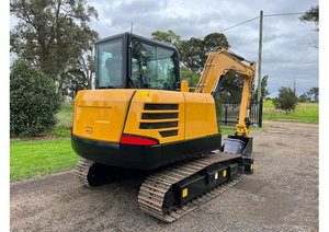 Excavatrice sur chenilles hydraulique d'origine utilisée, excavatrice de 24 tonnes à vendre - Product Image 4
