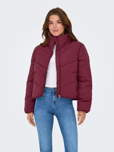 Veste matelassée à col montant pour femme, fabrication directe d'usine, personnalisée, et doudoune matelassée pour l'hiver - Product Image 2