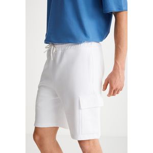 GRIMELANGE LIONEL Men's <b>Cargo</b> Pocket Elasticated Waist Comfort Fit Shorts - Product Image 3