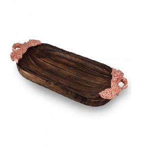 Hexagonal Shape Food Snacks And Coffee Tea Storage Server Dishes <b>Tray</b> New <b>Marble</b> Design Fast Food Serving <b>Tray</b> - Product Image 4