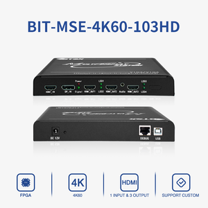 Đa Màn hình Expander <span class=keywords><strong>HDMI</strong></span> nối cho kỹ thuật hiển thị đa kênh chiếu 4K60 1x2 1x3 video tường điều khiển - Product Image 2