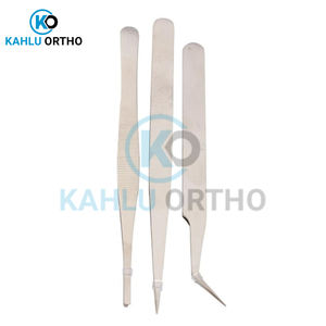 KAHLU ORTHOPEDIC-Pinzas dentales de acero inoxidable, herramientas de reparación antiestáticas, juego de pinzas duraderas - Product Image 2